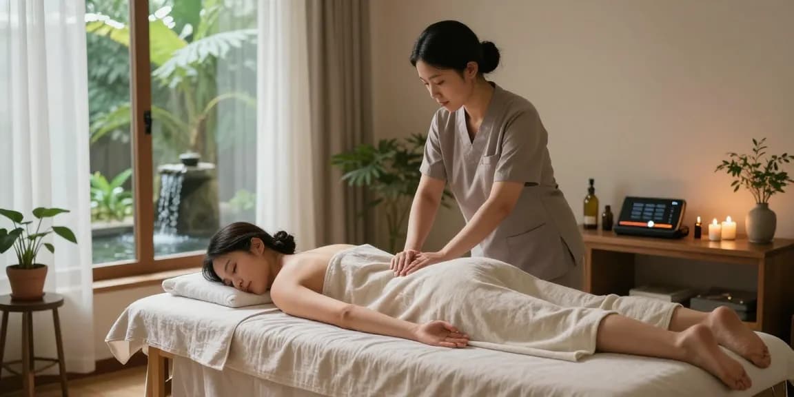 Experience the soothing 상봉동출장마사지 in a serene wellness space with expert techniques.