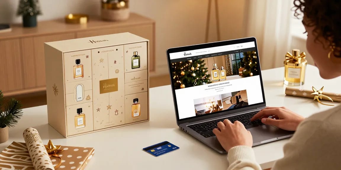 Explore the exclusive Harrods perfume calendar for the best online shopping deals this 2026.