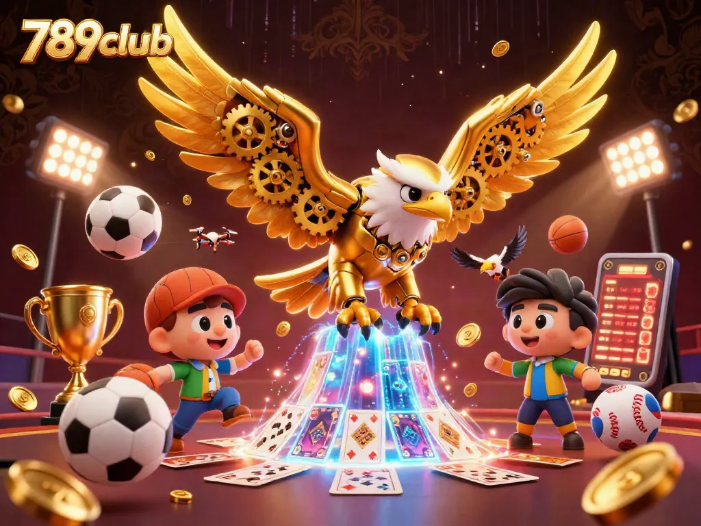 Engage with 789clubb in a vivid display of gaming action featuring dynamic sports and casino elements.
