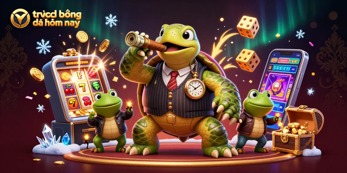 Experience trực tiếp bóng đá hôm nay in an ultra-detailed vibrant casino scene with charming characters.