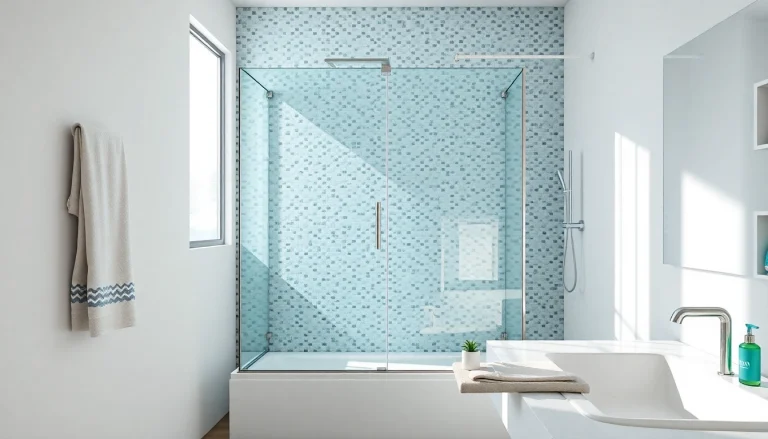 sonni Duschkabine 90x90 im modernen Badezimmer mit eleganten Details.