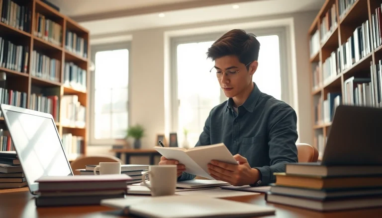 Pay someone to take GRE for me with a diligent student studying in a cozy library.